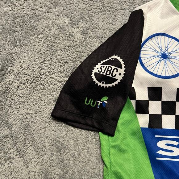 Podiumwear Cycle Jersey Shirt Womens Medium Performance Cycling Pocket - Picture 2 of 6